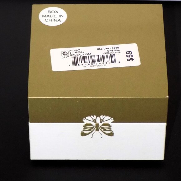 New Silver Treasures $59 Sterling Silver 925 Initial J Bar Pendant Necklace - Picture 2 of 4